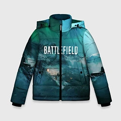 Куртка зимняя для мальчика Battlefield: Sea Force, цвет: 3D-красный