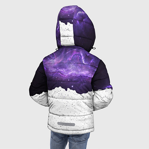 Зимняя куртка для мальчика Fortnite: Llama Space / 3D-Черный – фото 4