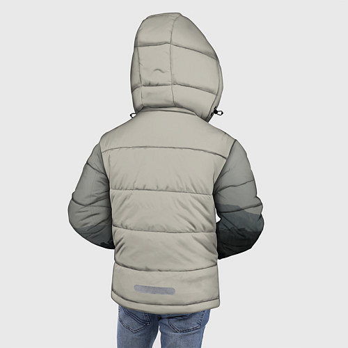 Зимняя куртка для мальчика Death Stranding / 3D-Черный – фото 4