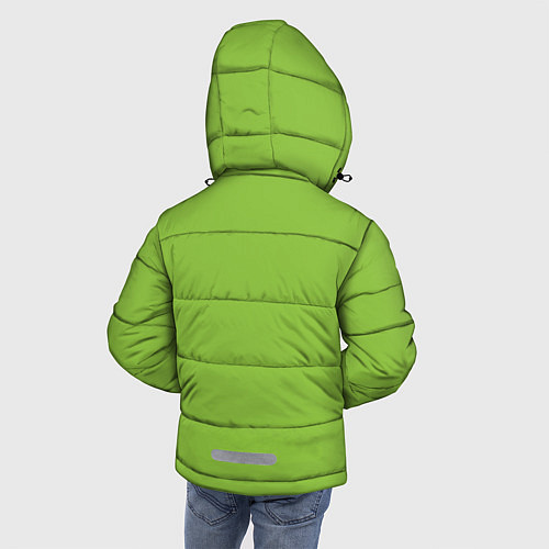 Зимняя куртка для мальчика The Grinch / 3D-Черный – фото 4