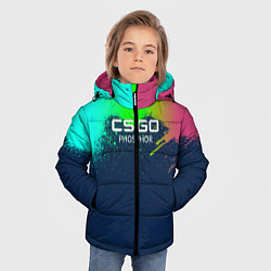 Куртка зимняя для мальчика MP5 Phosphor - Фосфор, цвет: 3D-светло-серый — фото 2