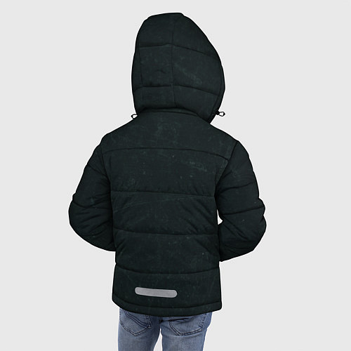Зимняя куртка для мальчика Бездомный Бог / 3D-Черный – фото 4