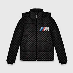 Куртка зимняя для мальчика BMW M: Dark Side, цвет: 3D-черный