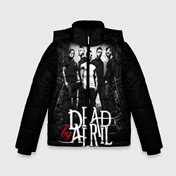 Куртка зимняя для мальчика Dead by April: Dark Rock, цвет: 3D-светло-серый