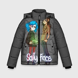 Куртка зимняя для мальчика Sally Face: Friends, цвет: 3D-красный