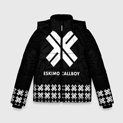 Куртка зимняя для мальчика Eskimo Callboy: Cross, цвет: 3D-красный