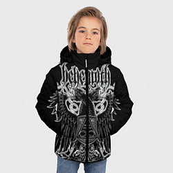 Куртка зимняя для мальчика Behemoth: Abyssus Abyssum Invocat, цвет: 3D-черный — фото 2