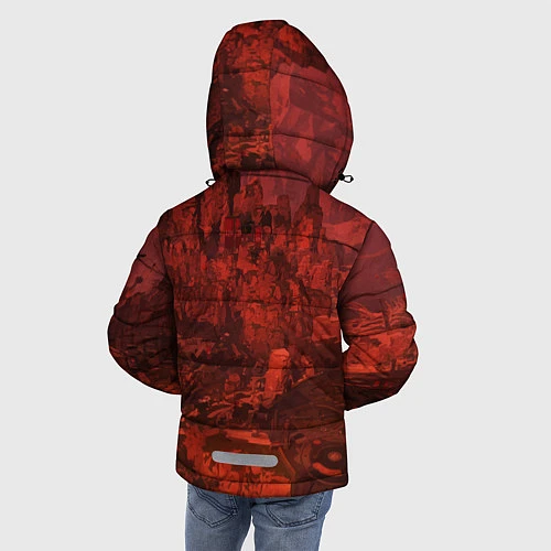 Зимняя куртка для мальчика Apex Legends: Boiling Blood / 3D-Черный – фото 4