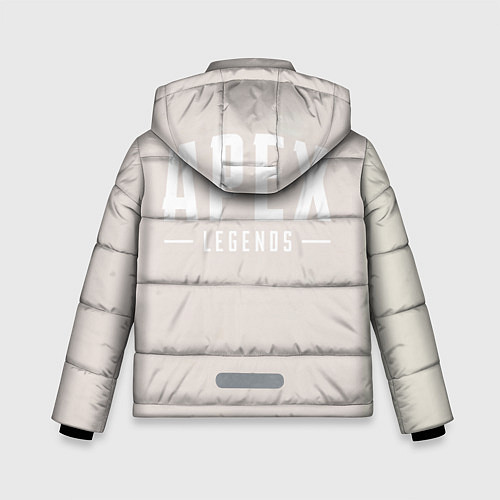 Зимняя куртка для мальчика Apex Legends / 3D-Светло-серый – фото 2