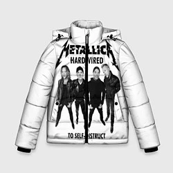 Куртка зимняя для мальчика Metallica: Hardwired, цвет: 3D-черный