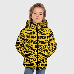 Куртка зимняя для мальчика ASAP Rocky: Light Style, цвет: 3D-черный — фото 2
