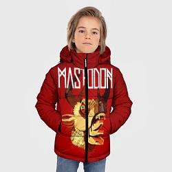 Куртка зимняя для мальчика Mastodon: Leviathan, цвет: 3D-черный — фото 2