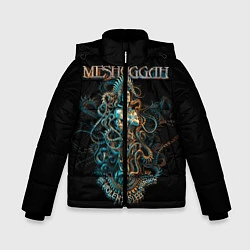Куртка зимняя для мальчика Meshuggah: Violent Sleep, цвет: 3D-светло-серый