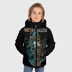 Куртка зимняя для мальчика Meshuggah: Violent Sleep, цвет: 3D-черный — фото 2