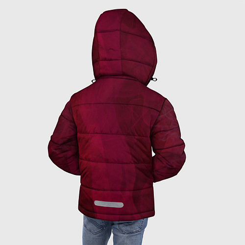 Зимняя куртка для мальчика Cs:go - Ruby 2022 Рубин / 3D-Черный – фото 4