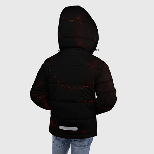 Зимняя куртка для мальчика Apex Legends: Dark Game / 3D-Черный – фото 4