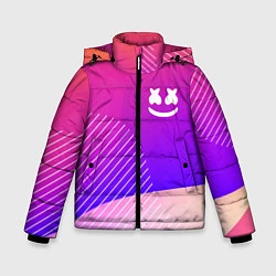 Зимняя куртка для мальчика Marshmello: Colour Geometry