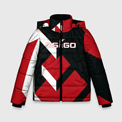 Куртка зимняя для мальчика CS:GO Cyrex Style, цвет: 3D-черный