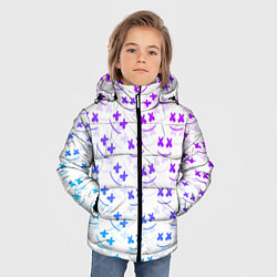 Куртка зимняя для мальчика Marshmello: Light Neon, цвет: 3D-черный — фото 2
