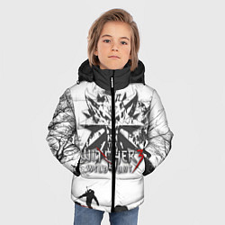 Куртка зимняя для мальчика The Witcher 3: Wild Hunt, цвет: 3D-красный — фото 2