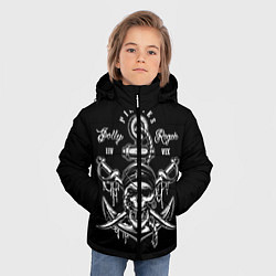 Куртка зимняя для мальчика Pirates Team, цвет: 3D-черный — фото 2