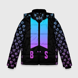 Зимняя куртка для мальчика BTS: Neon Night