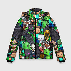 Зимняя куртка для мальчика Жители Майнкрафт