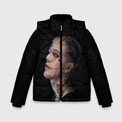 Куртка зимняя для мальчика Lil Peep: Dark Angel, цвет: 3D-черный