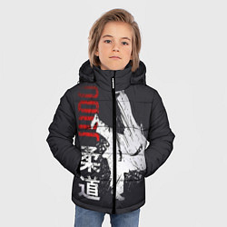 Куртка зимняя для мальчика Judo Warrior, цвет: 3D-черный — фото 2