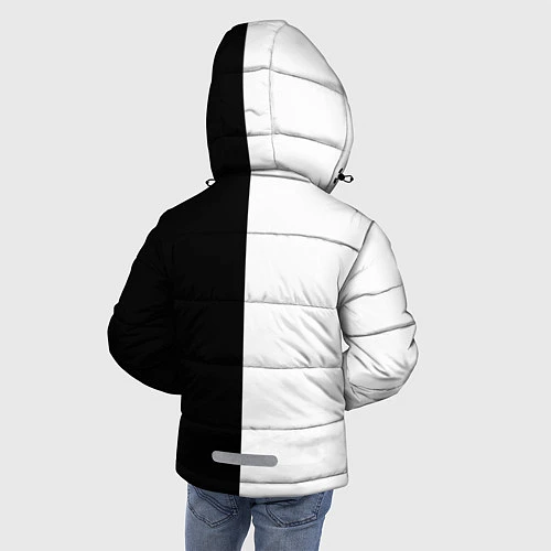 Зимняя куртка для мальчика ЪУЪ СЪУКА: ЧБ / 3D-Черный – фото 4
