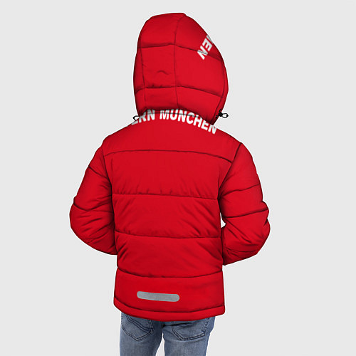 Зимняя куртка для мальчика FC Bayern: Home 19-20 / 3D-Черный – фото 4
