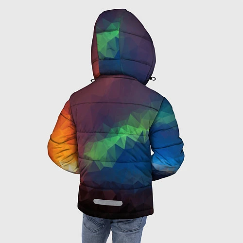 Зимняя куртка для мальчика Шулер / 3D-Черный – фото 4