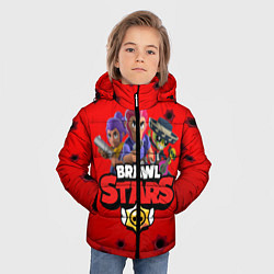 Куртка зимняя для мальчика Brawl Stars: COLT, цвет: 3D-красный — фото 2