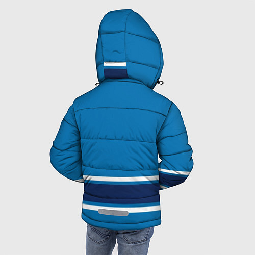 Зимняя куртка для мальчика Сборная Финляндии / 3D-Черный – фото 4