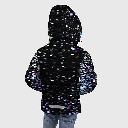 Зимняя куртка для мальчика ДЖИЗУС / 3D-Черный – фото 4