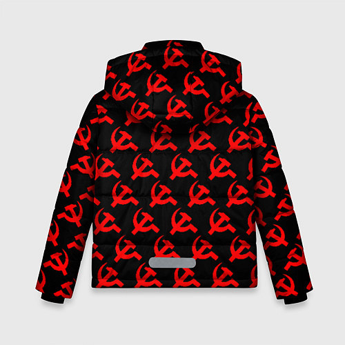Зимняя куртка для мальчика СССР / 3D-Светло-серый – фото 2