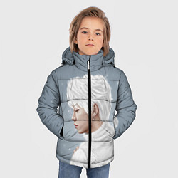 Куртка зимняя для мальчика Stray Kids, цвет: 3D-черный — фото 2