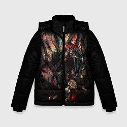 Куртка зимняя для мальчика Overlord 4, цвет: 3D-черный