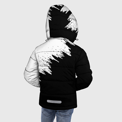 Зимняя куртка для мальчика ЧЁРНЫЙ КЛЕВЕР / 3D-Черный – фото 4