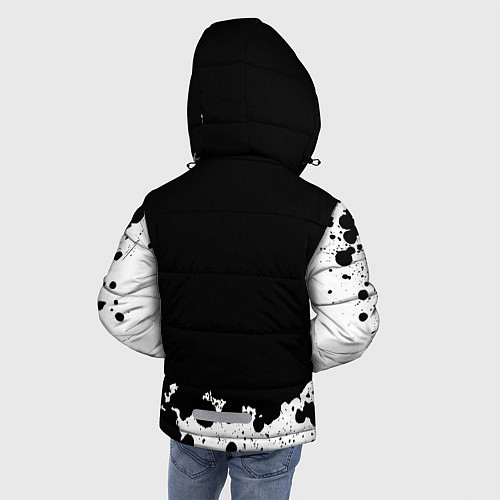 Зимняя куртка для мальчика ЧЁРНЫЙ КЛЕВЕР / 3D-Черный – фото 4