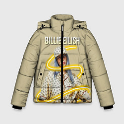 Куртка зимняя для мальчика BILLIE EILISH, цвет: 3D-черный
