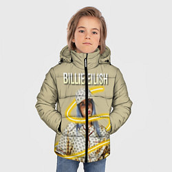 Куртка зимняя для мальчика BILLIE EILISH, цвет: 3D-черный — фото 2