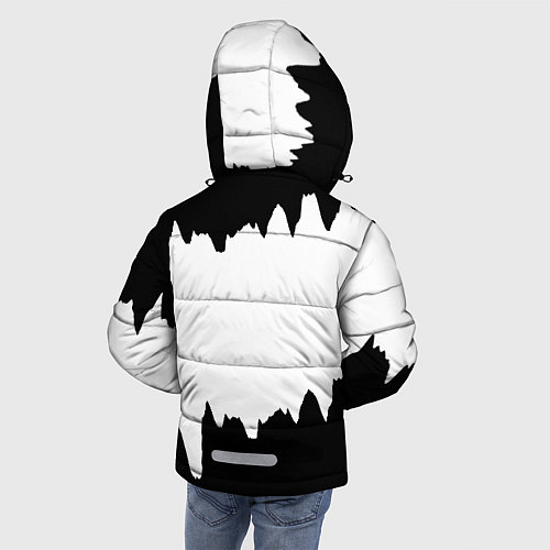 Зимняя куртка для мальчика ДДТ / 3D-Черный – фото 4