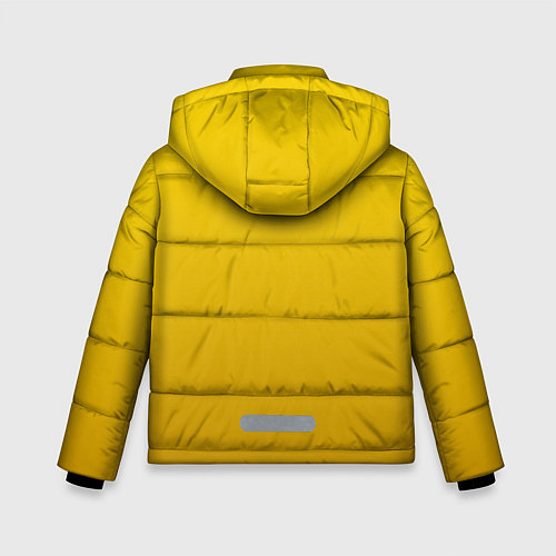 Зимняя куртка для мальчика BILLIE EILISH: Yellow Girl / 3D-Светло-серый – фото 2