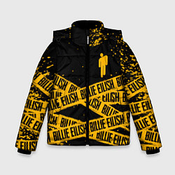 Зимняя куртка для мальчика BILLIE EILISH: Yellow & Black Tape