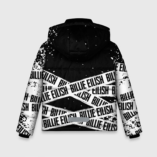 Зимняя куртка для мальчика BILLIE EILISH: Black Tape / 3D-Светло-серый – фото 2