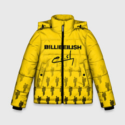 Зимняя куртка для мальчика Billie Eilish: Yellow Autograph
