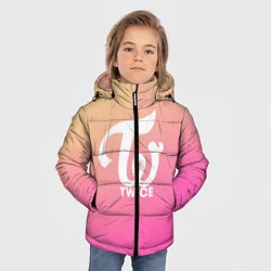 Куртка зимняя для мальчика TWICE, цвет: 3D-светло-серый — фото 2