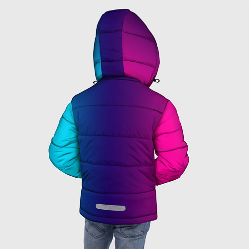 Зимняя куртка для мальчика TWICE / 3D-Черный – фото 4