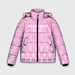 Куртка зимняя для мальчика Billie Eilish, цвет: 3D-черный